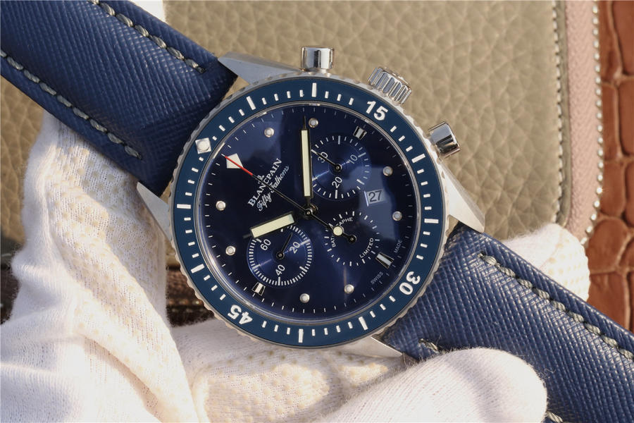 复刻手表宝珀五十寻 KJ宝珀五十噚系列5200款￥3880 第3张