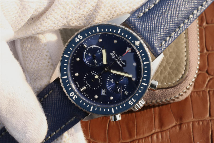 复刻手表宝珀五十寻 KJ宝珀五十噚系列5200款￥3880 第2张