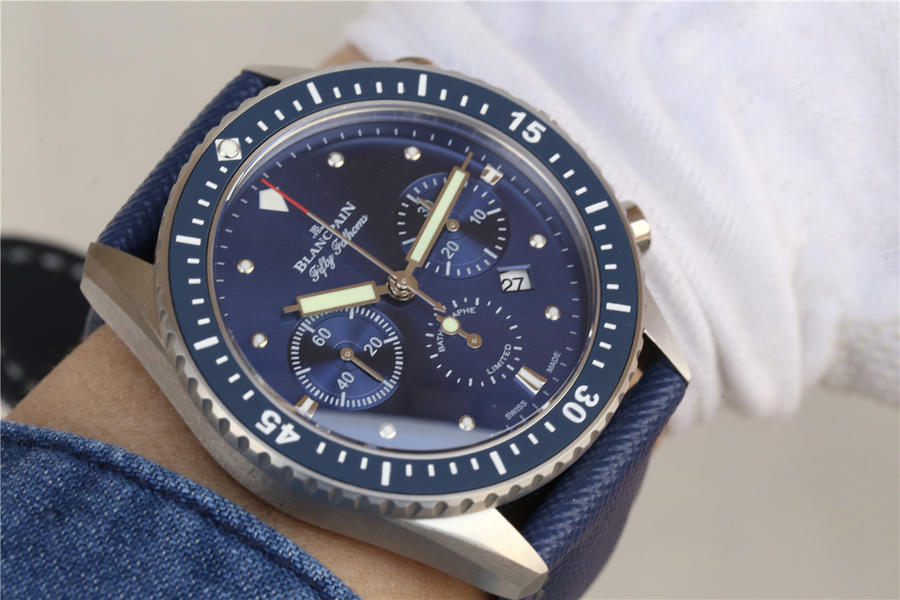 复刻手表宝珀五十寻 KJ宝珀五十噚系列5200款￥3880 第18张