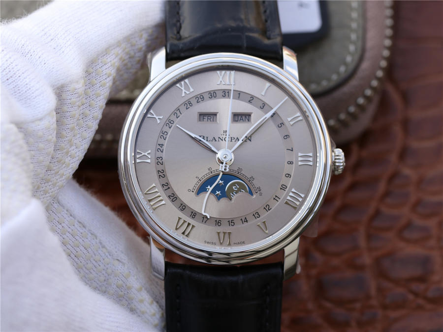 宝珀50噚高彷 OM宝珀经典6654-1113-55B￥3480 第2张