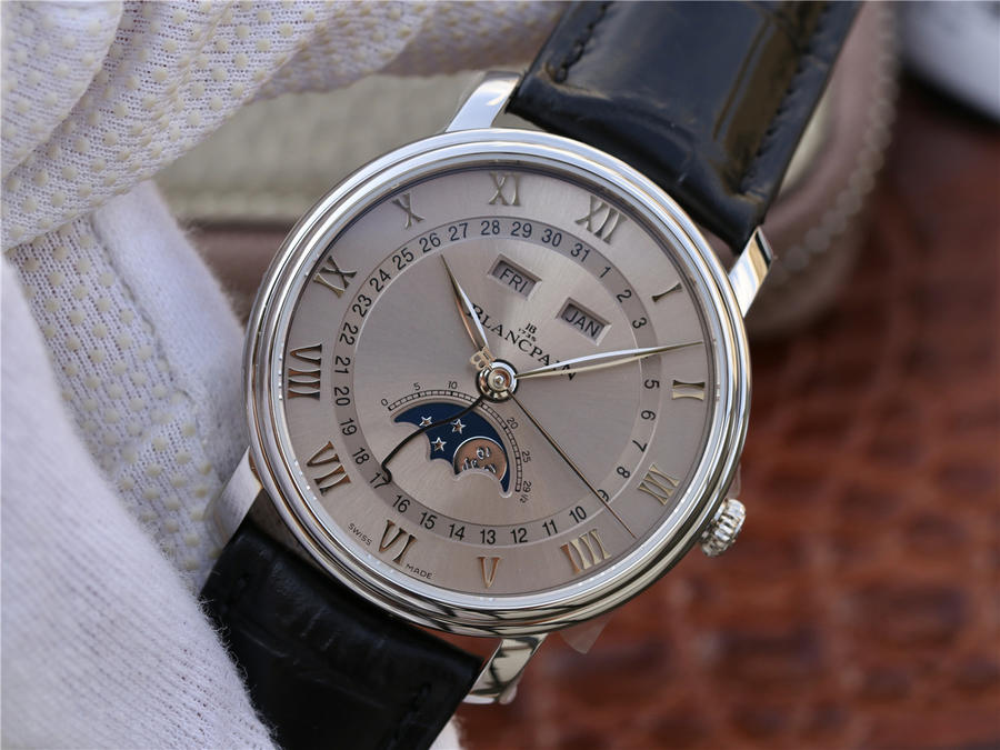 宝珀50噚高彷 OM宝珀经典6654-1113-55B￥3480 第3张