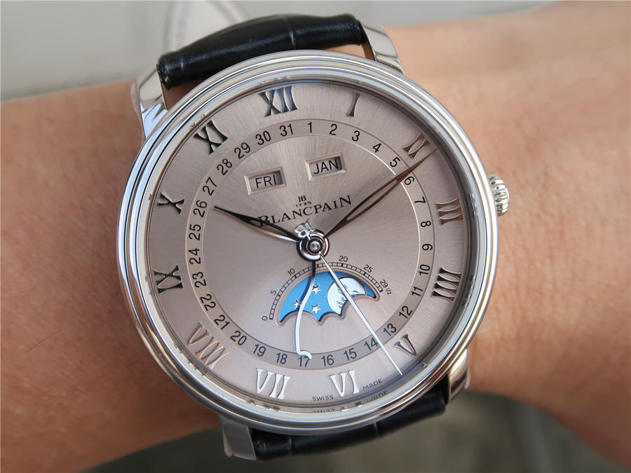 宝珀50噚高彷 OM宝珀经典6654-1113-55B￥3480 第9张