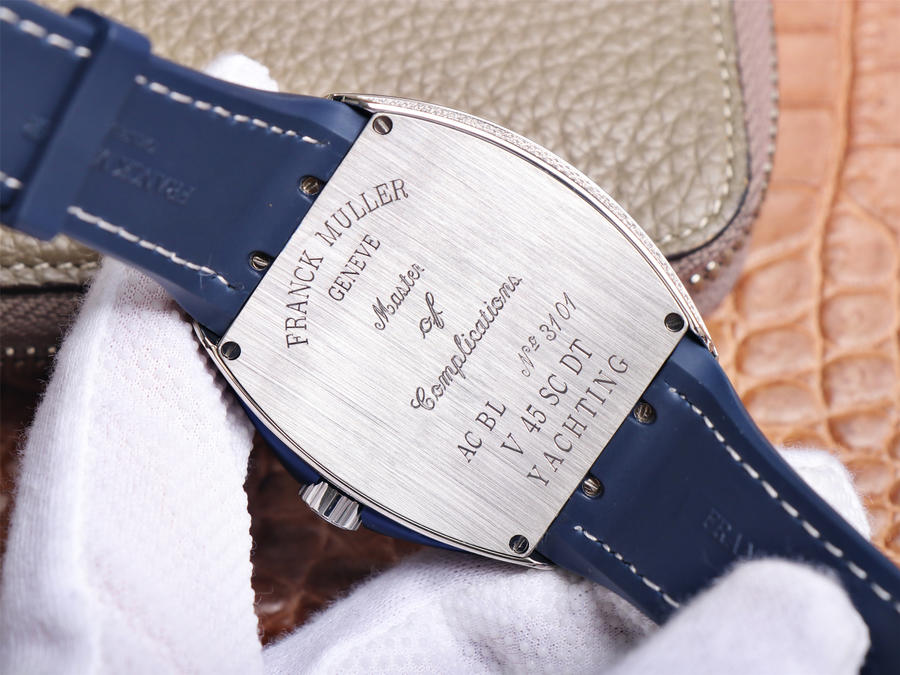 ZF厂法兰克穆勒蓝游艇 V45 复刻男表￥4580 第8张