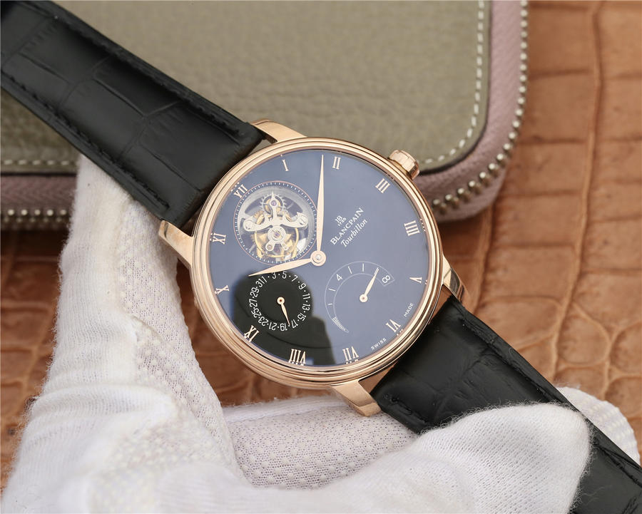 高仿jb宝珀陀飞轮 JB宝珀升级版经典6025-3642-55B￥8800