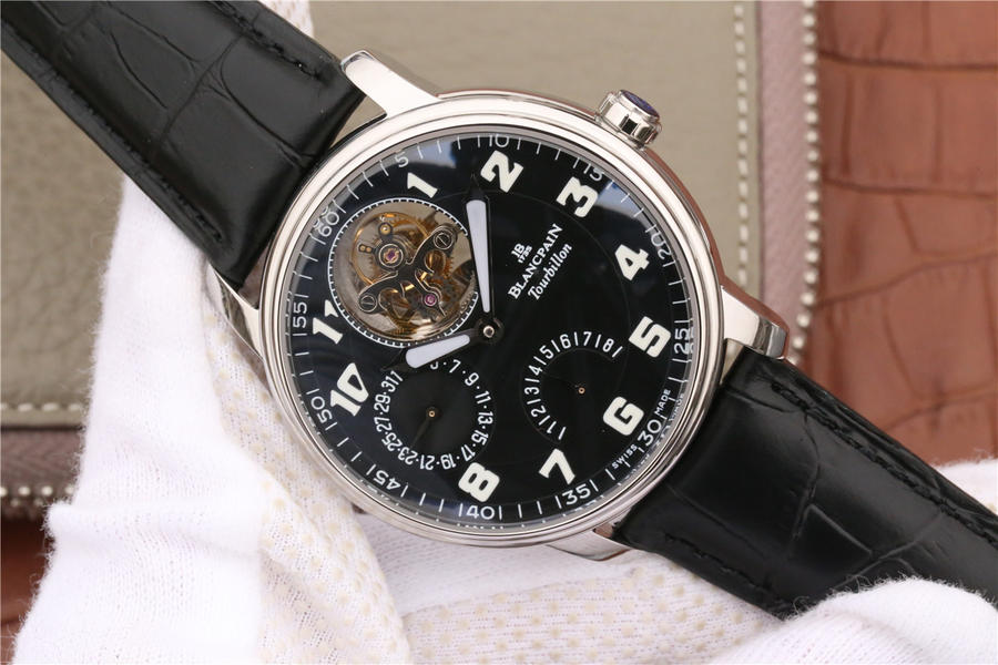 jb宝珀陀飞轮高彷 JB宝珀升级版经典6025真陀飞轮￥6680 第2张