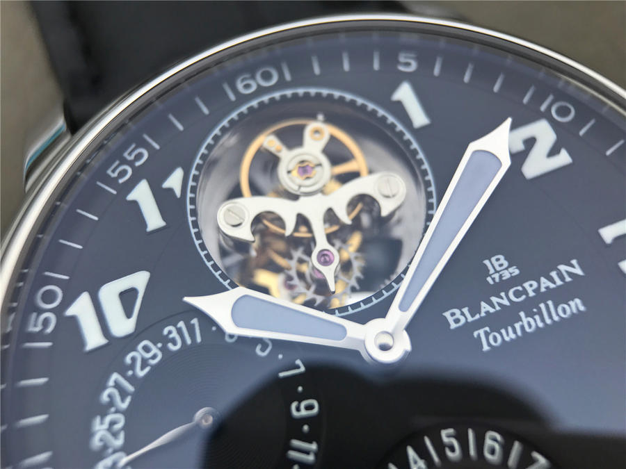 jb宝珀陀飞轮高彷 JB宝珀升级版经典6025真陀飞轮￥6680 第6张