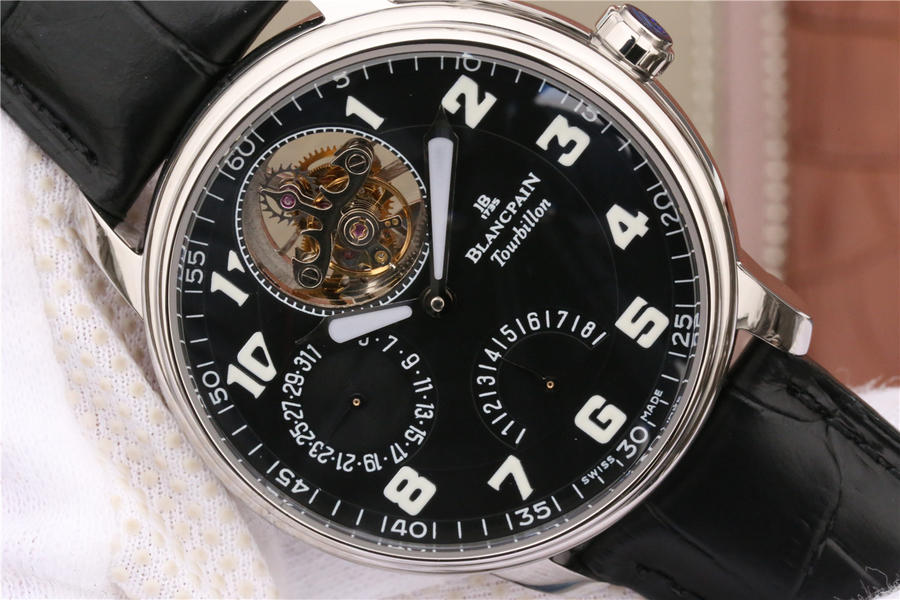 jb宝珀陀飞轮高彷 JB宝珀升级版经典6025真陀飞轮￥6680 第4张