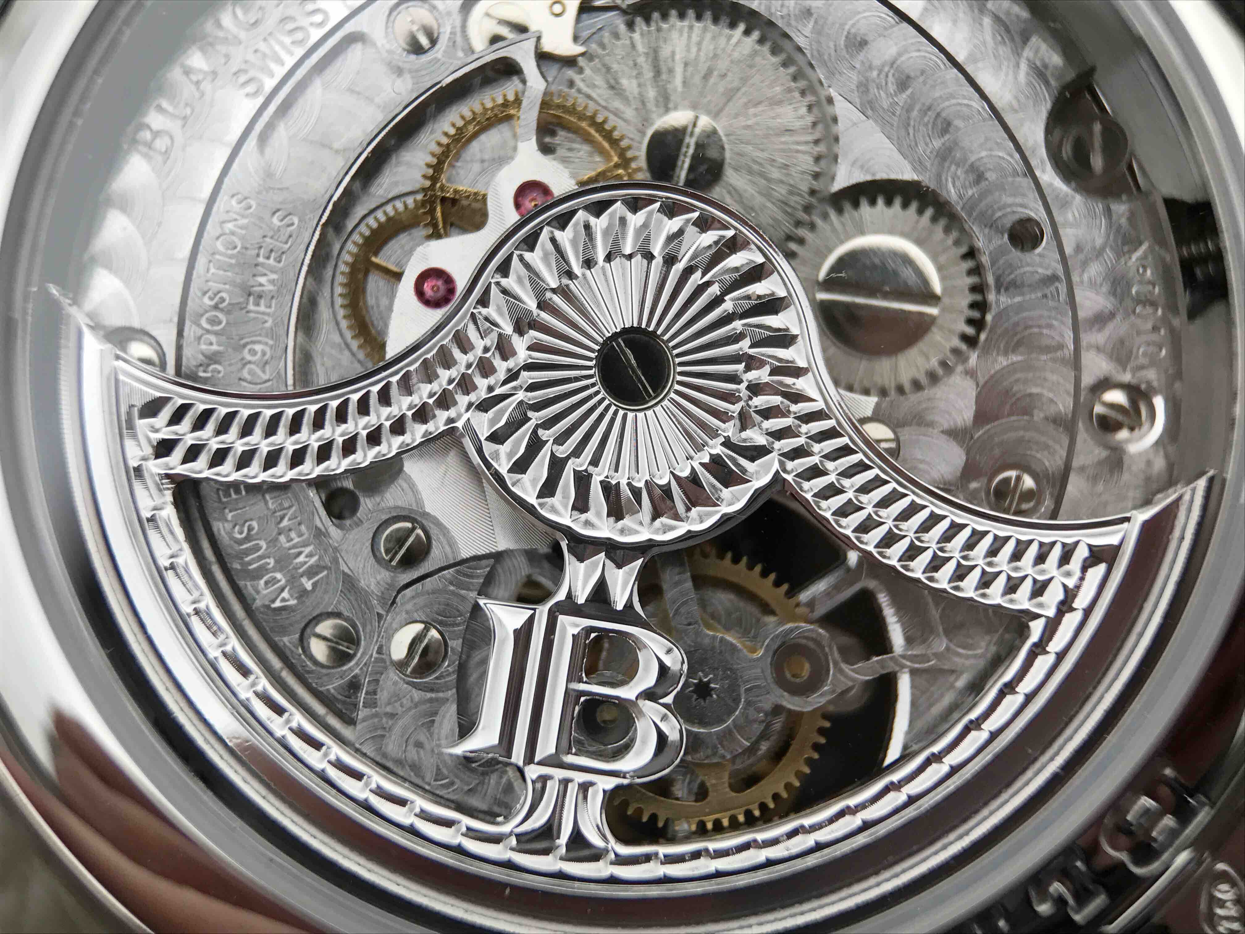 jb宝珀陀飞轮高彷 JB宝珀升级版经典6025真陀飞轮￥6680 第15张