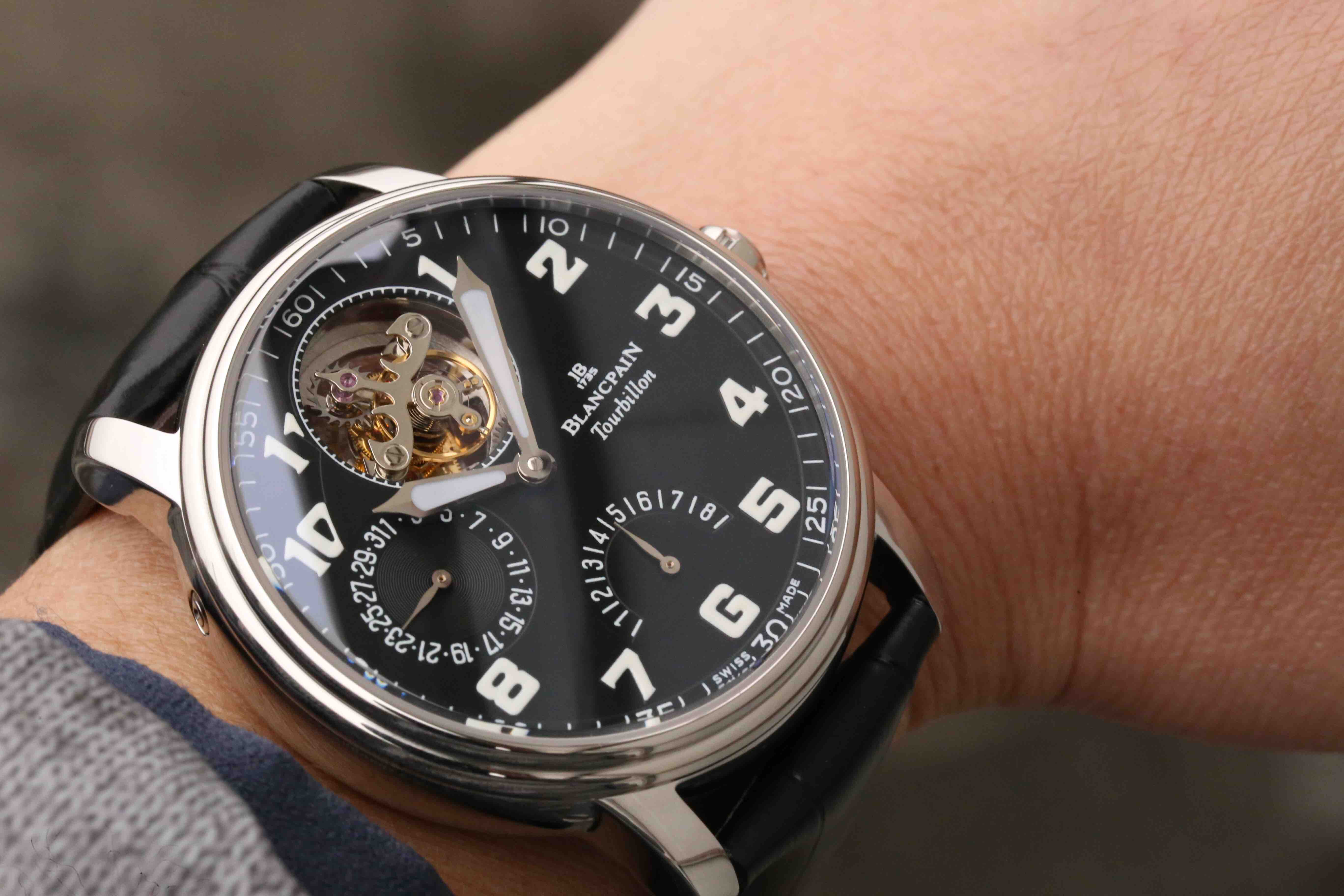 jb宝珀陀飞轮高彷 JB宝珀升级版经典6025真陀飞轮￥6680 第18张