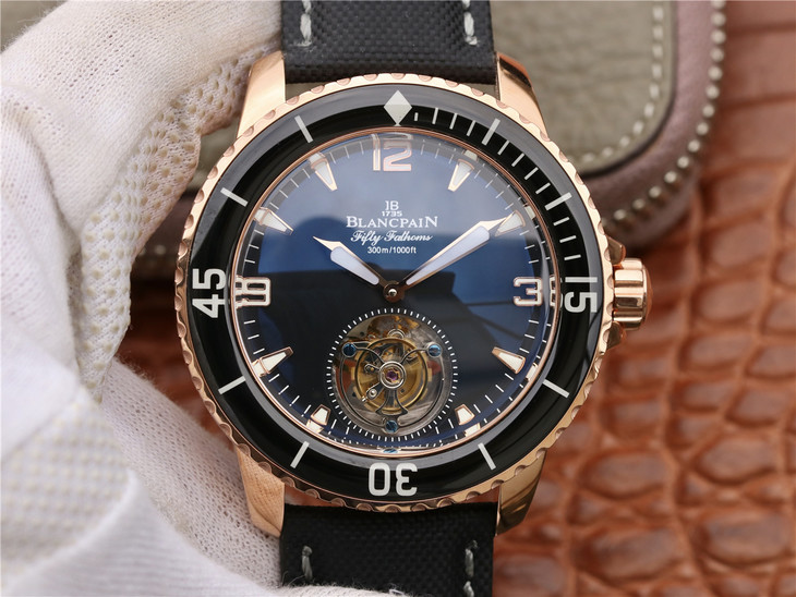 高仿寶珀50噚陀飛輪 JB寶珀五十噚陀飛輪版男士腕錶￥7680 第1张