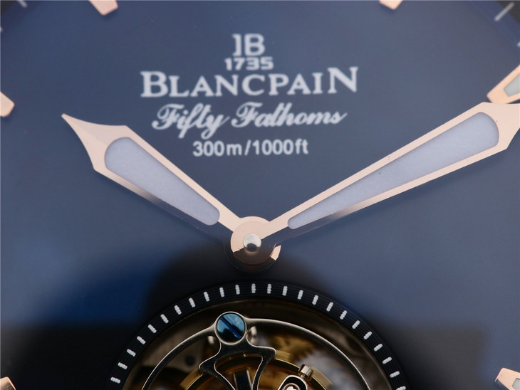 高仿寶珀50噚陀飛輪 JB寶珀五十噚陀飛輪版男士腕錶￥7680 第5张