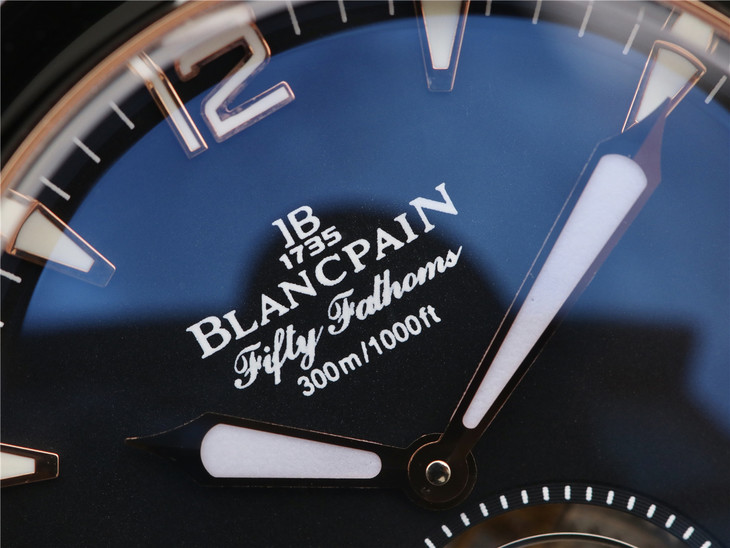 高仿寶珀50噚陀飛輪 JB寶珀五十噚陀飛輪版男士腕錶￥7680 第4张