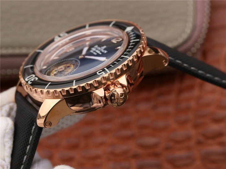 高仿寶珀50噚陀飛輪 JB寶珀五十噚陀飛輪版男士腕錶￥7680 第9张