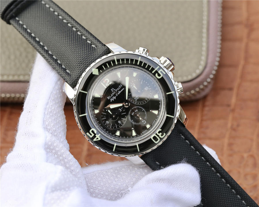 新款宝珀五十噚复刻 OM宝珀五十噚5085F-1130-52A￥4580 第2张