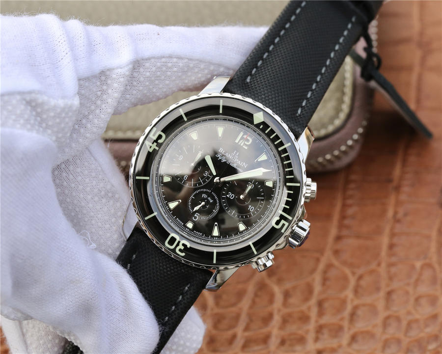 新款宝珀五十噚复刻 OM宝珀五十噚5085F-1130-52A￥4580 第3张