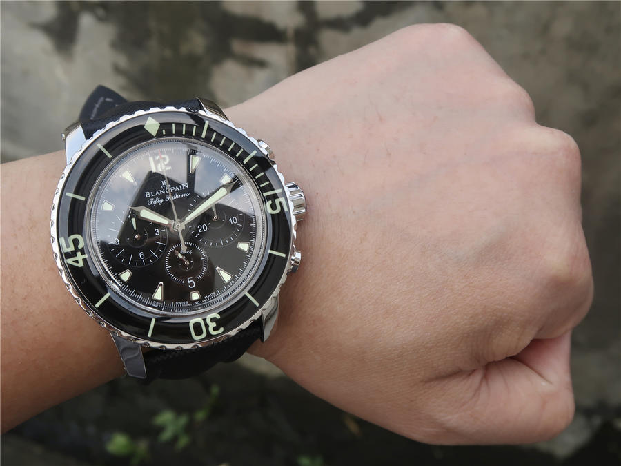 新款宝珀五十噚复刻 OM宝珀五十噚5085F-1130-52A￥4580 第10张