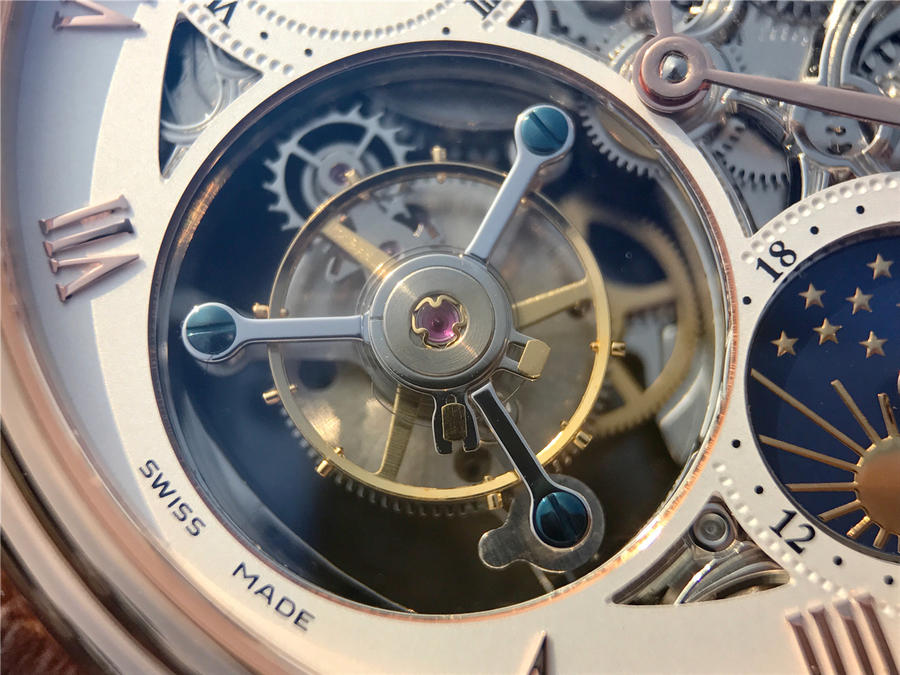 宝珀高仿表哪家 BM宝珀巨匠00235-3631-55B玫瑰金￥6980 第6张