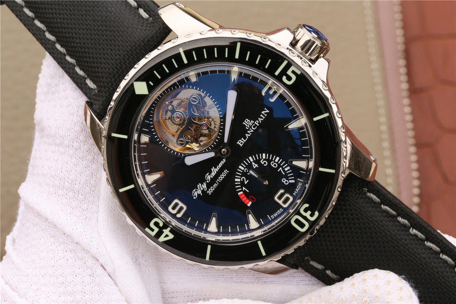 宝珀陀飞轮高仿 JB宝珀五十噚系列版5025-1530-52￥7480 第2张