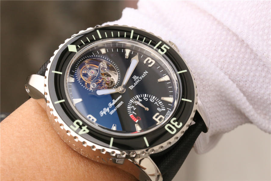 宝珀陀飞轮高仿 JB宝珀五十噚系列版5025-1530-52￥7480 第16张