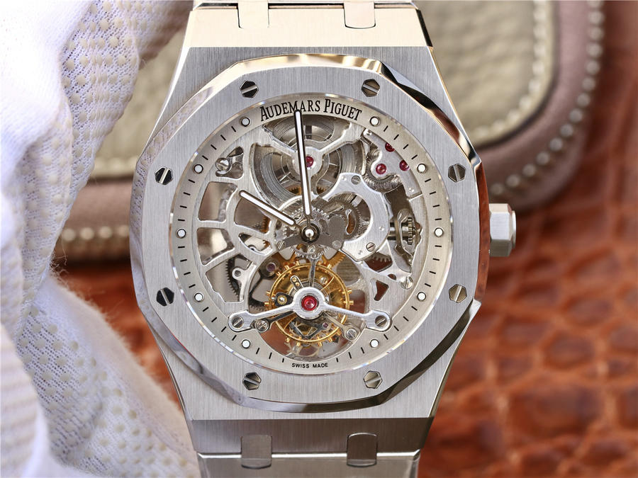 爱彼皇家橡树陀飞轮高仿 26518ST.OO.1220ST.01￥7880