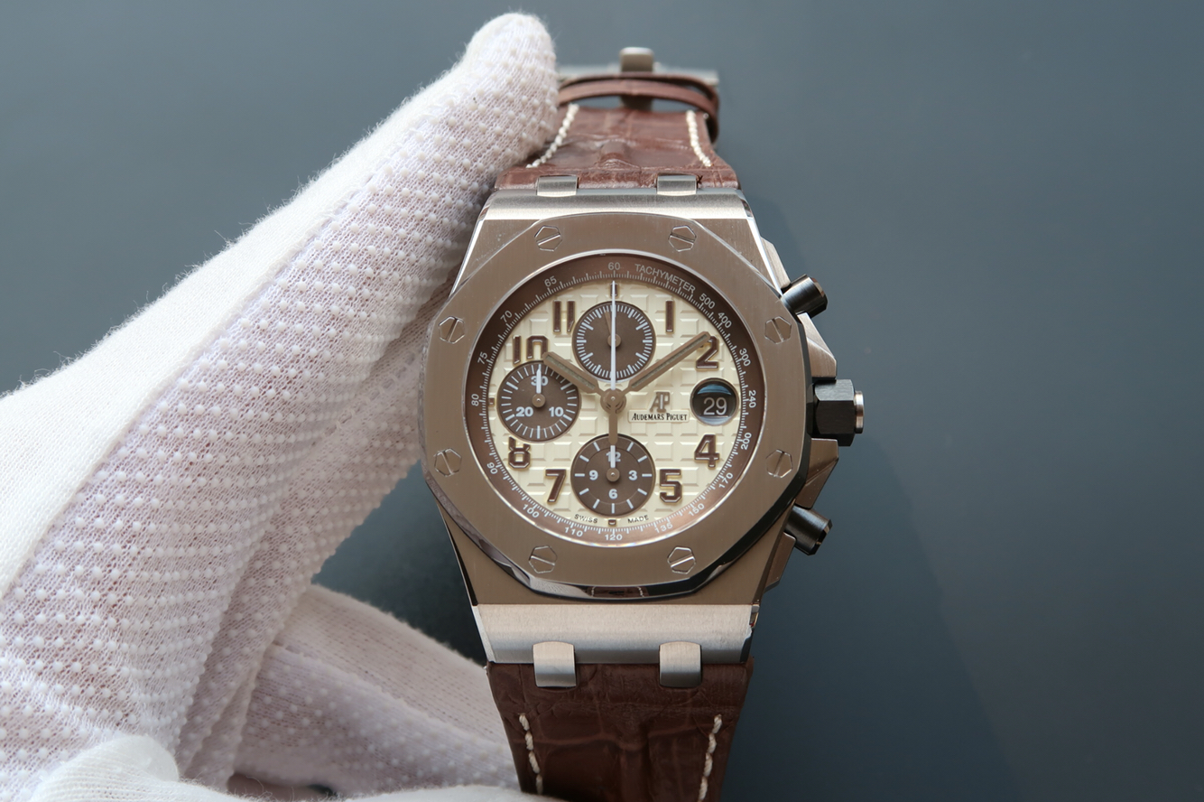 爱彼手表高仿26470怎么样 jf厂爱彼皇家橡树离岸型26470ST.OO.A801CR.01 V2版￥4880