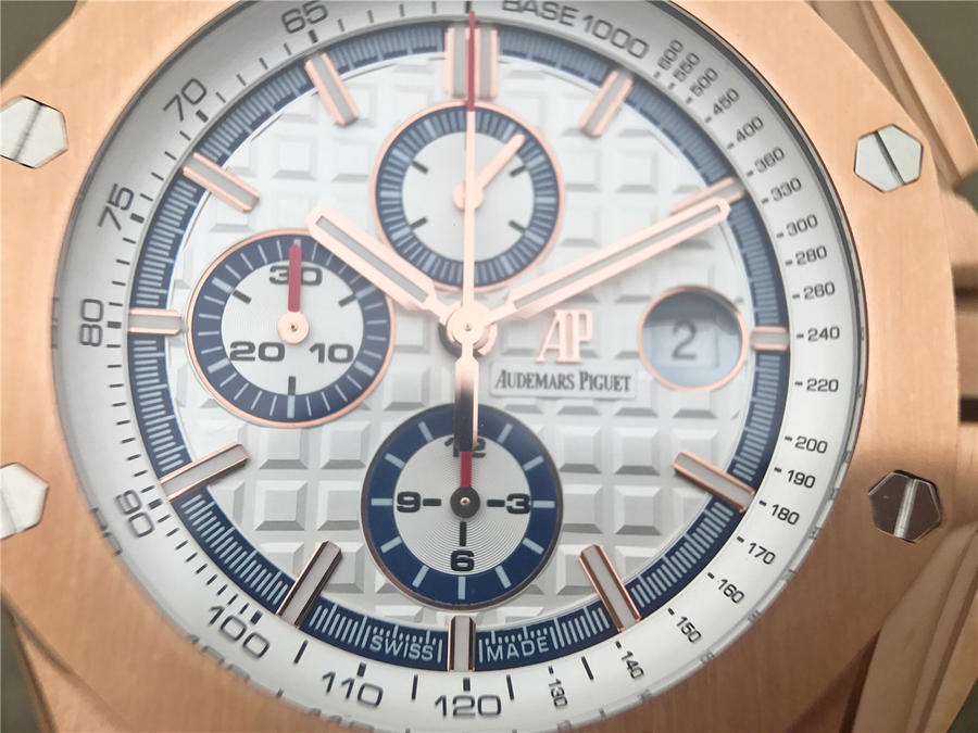 ap爱彼皇家橡树离岸计时高彷 JF厂爱彼26408OR.OO.A010CA.01 V2版￥4880 第9张