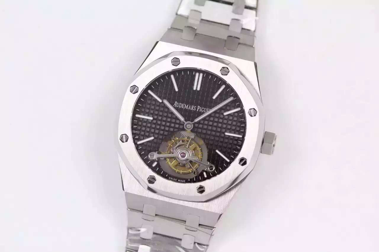 爱彼皇家橡树系列超薄陀飞轮腕表26512ST.OO.1220ST.01￥8800