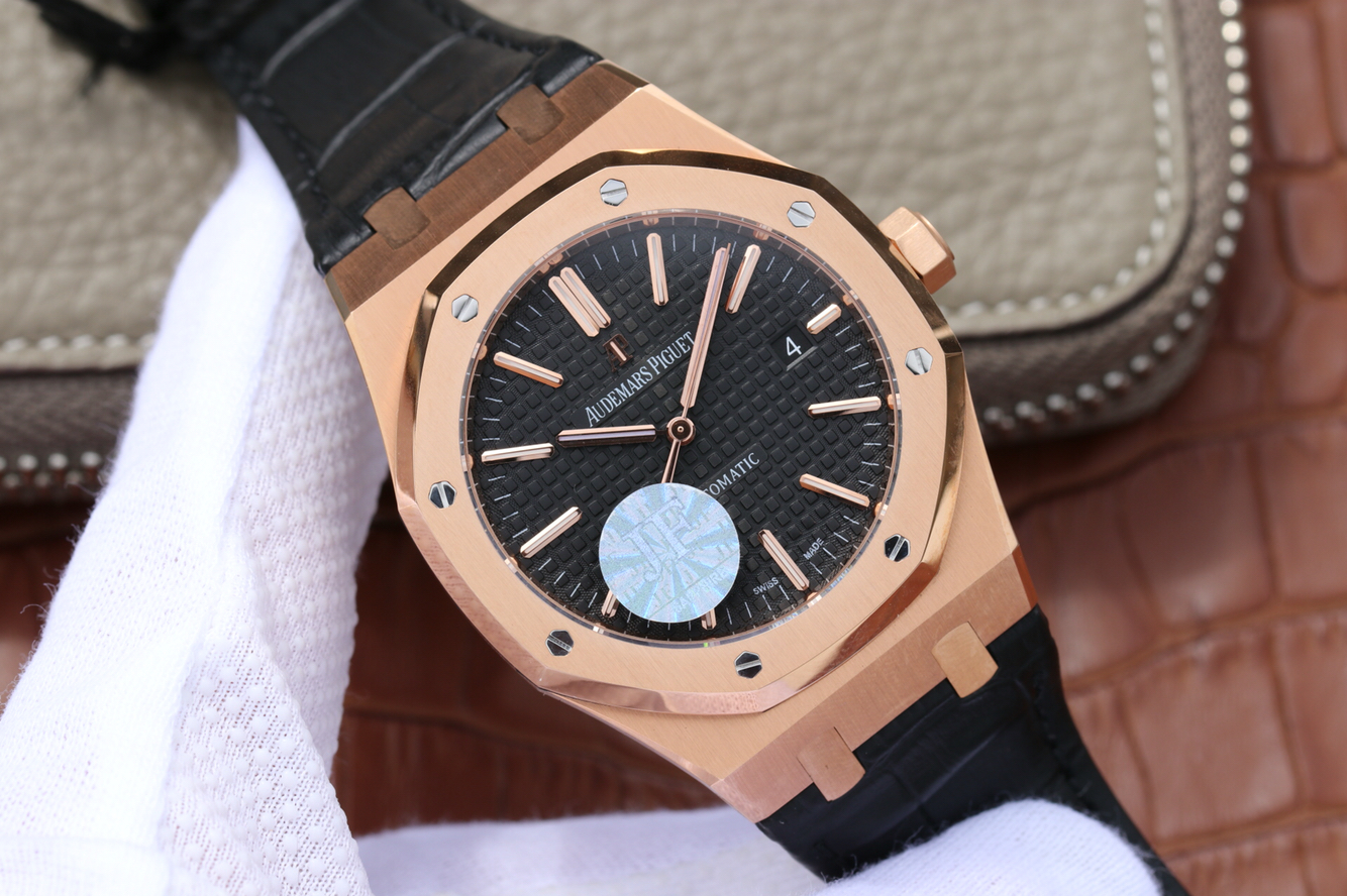 爱彼15400高仿金表 JF厂爱彼皇家橡树系列15400OR.OO.D088CR.01￥3580 第2张