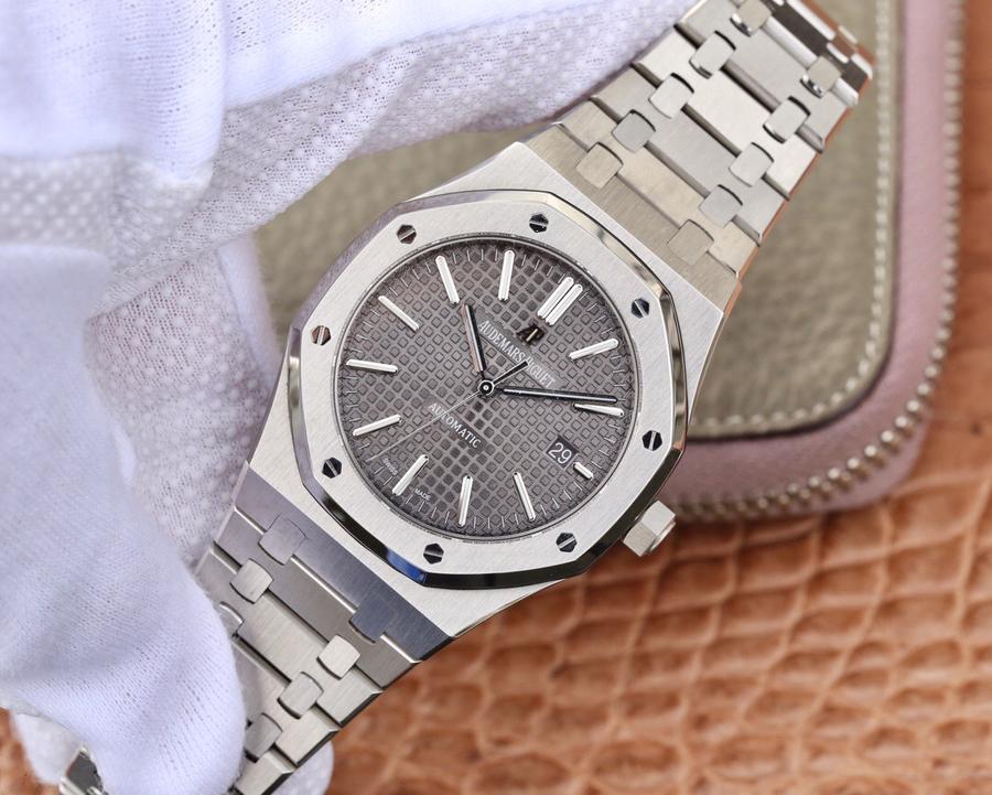 爱彼15400fk复刻多钱 皇家橡树系列 15400ST.OO.1220ST.04￥3480 第3张