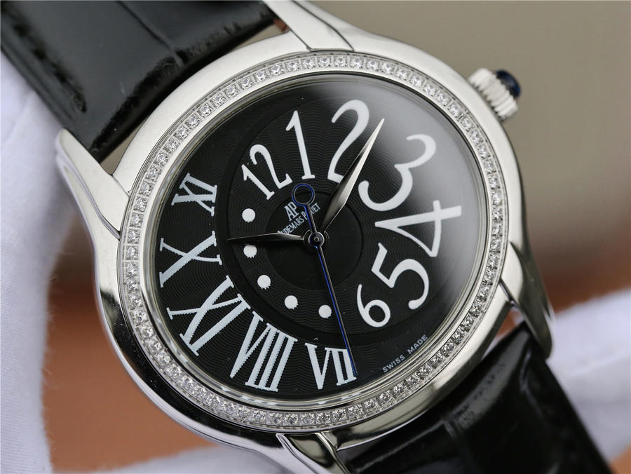 高彷爱彼表 爱彼千禧系列77303BC款女士腕表￥3680  第6张